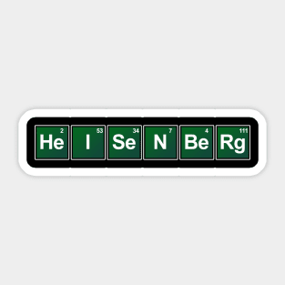 Heisenberg Sticker